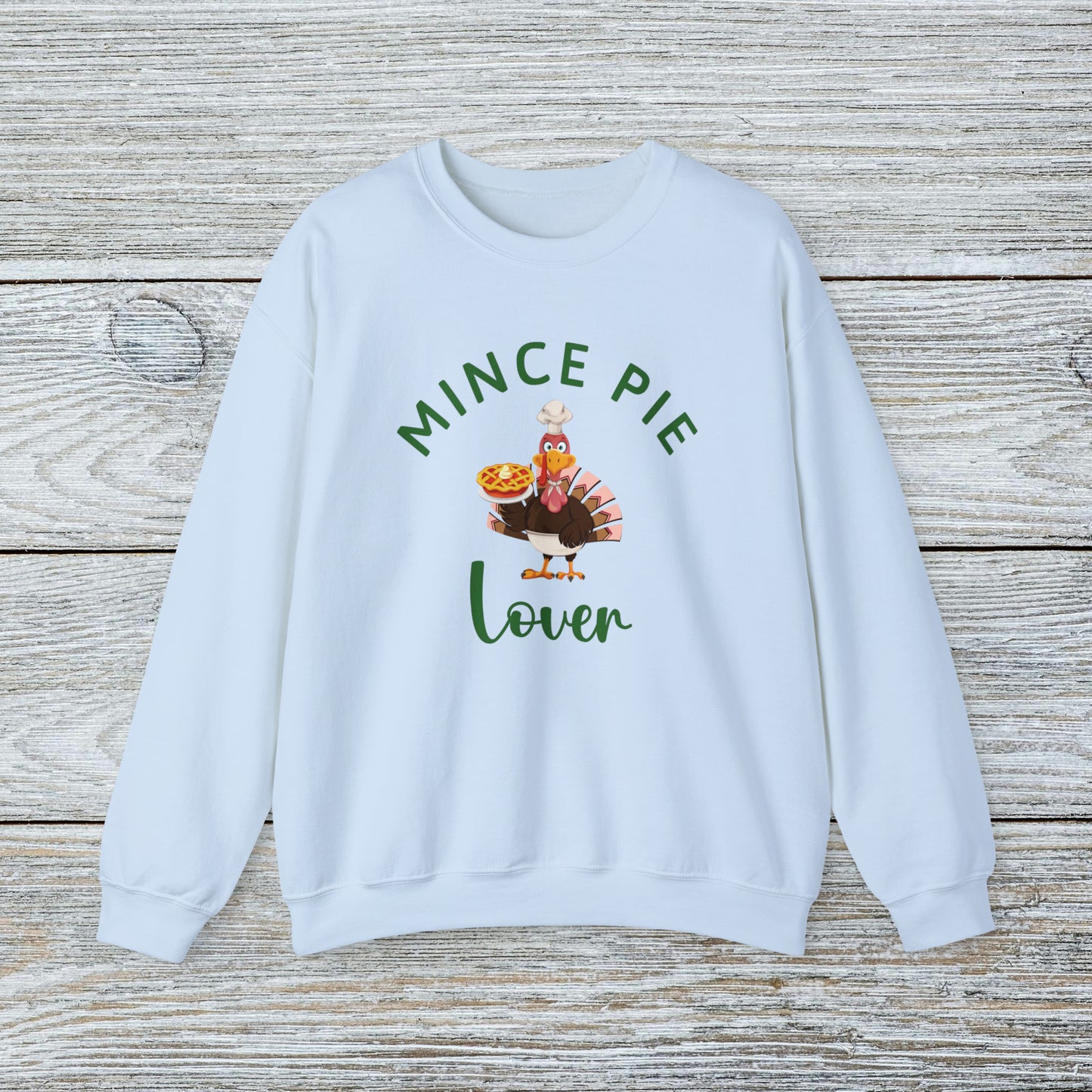 Unisex Mince Pie Lover Funny Christmas Sweater for Adults and Youths