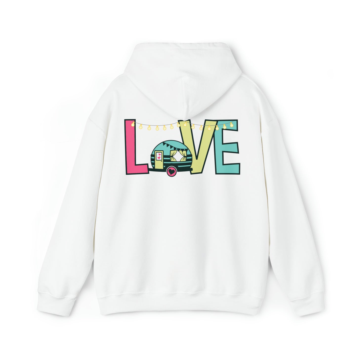 Unisex LOVE Caravanning Hoodie for Adults and Youths