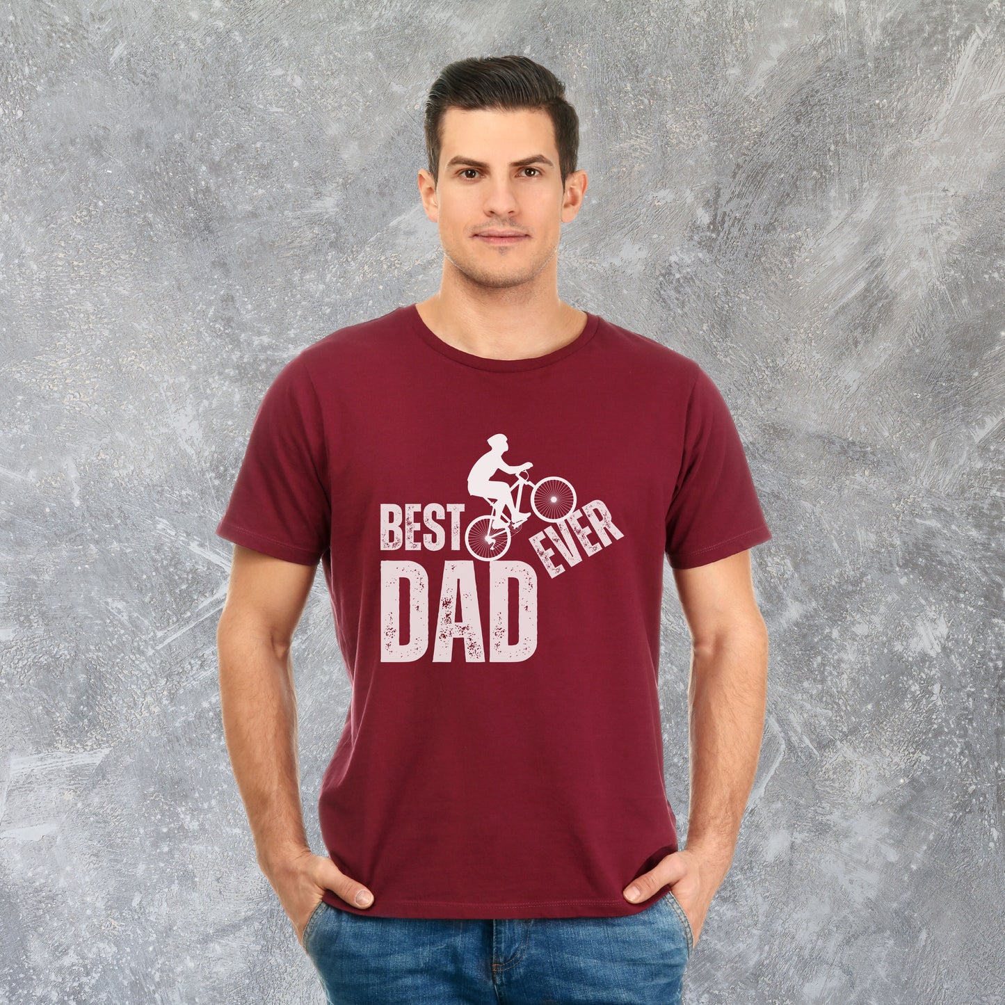 Best Cyclist Dad T-shirt - Biker Dad Birthday or Father's Day Gift