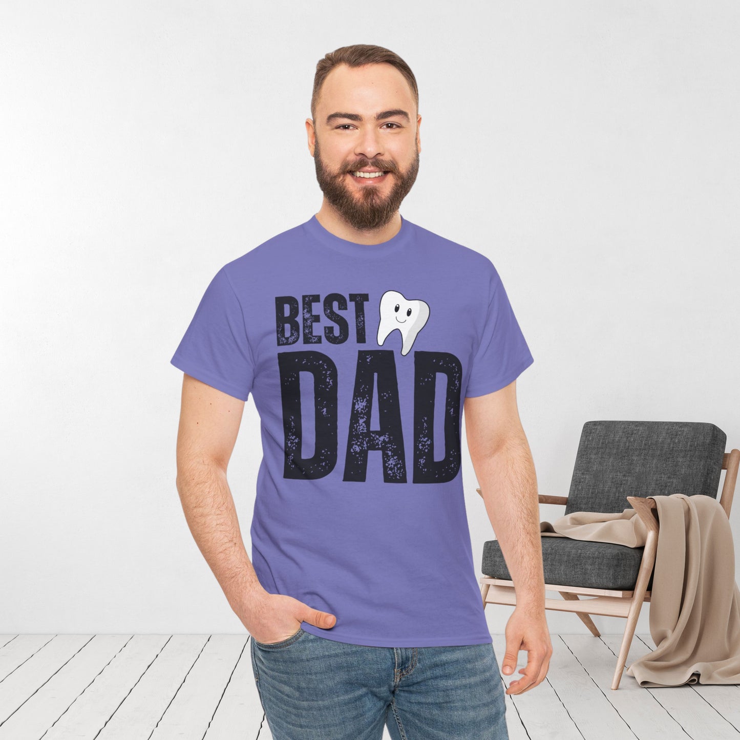 Best Dentist Dad Tee, Dental Nurse Dad Father's Day or Birthday Shirt