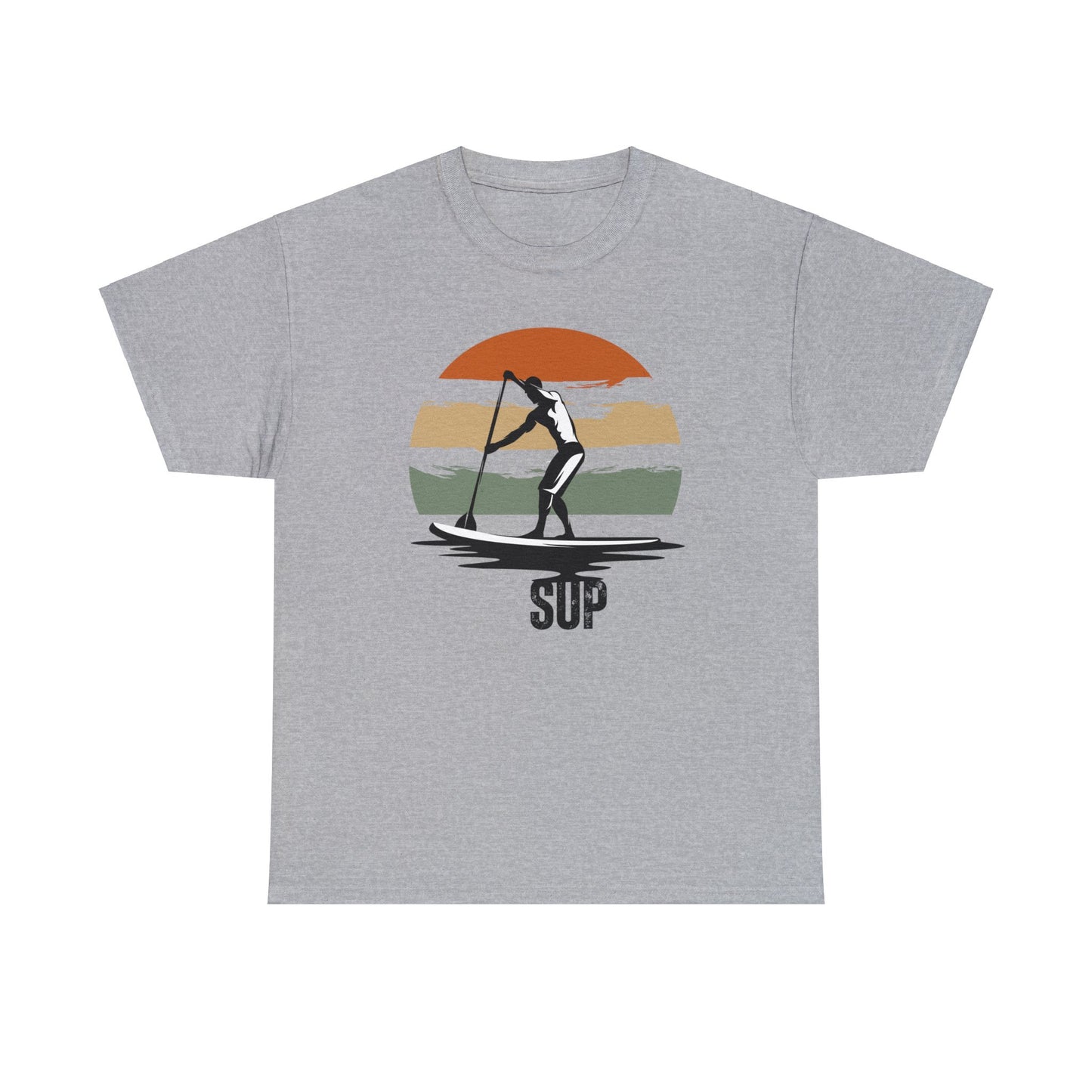 Men's Retro Sunset SUP T-shirt - Stand Up Paddle-boarding Gift