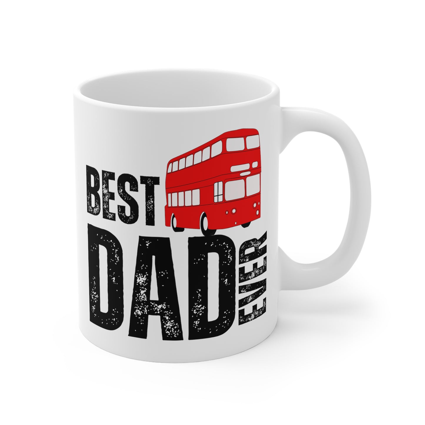 Best Bus Driver Dad Ever Mug - London Bus Father's Day Gift