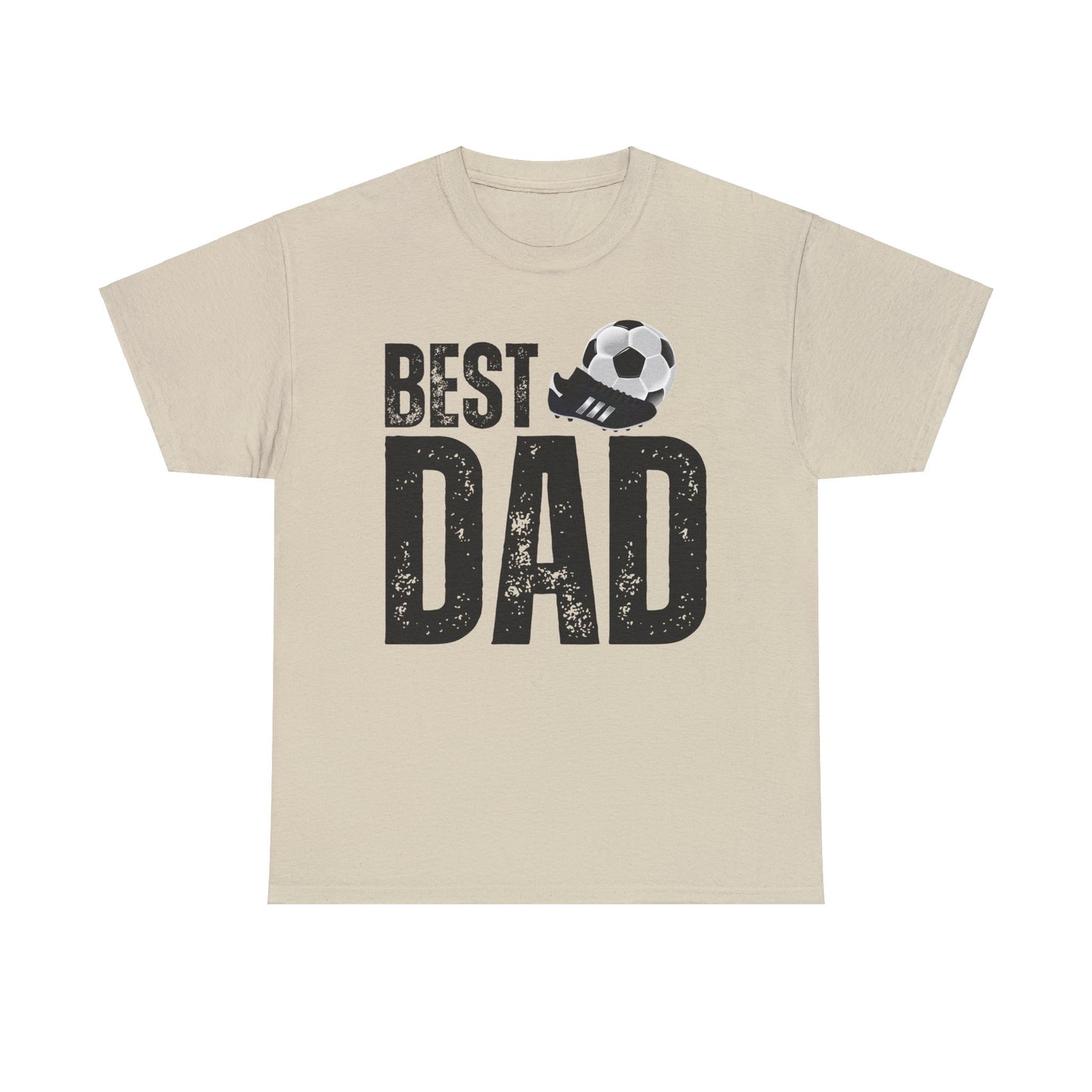 Best Footballer Dad Tee - Father's Day Football Gift