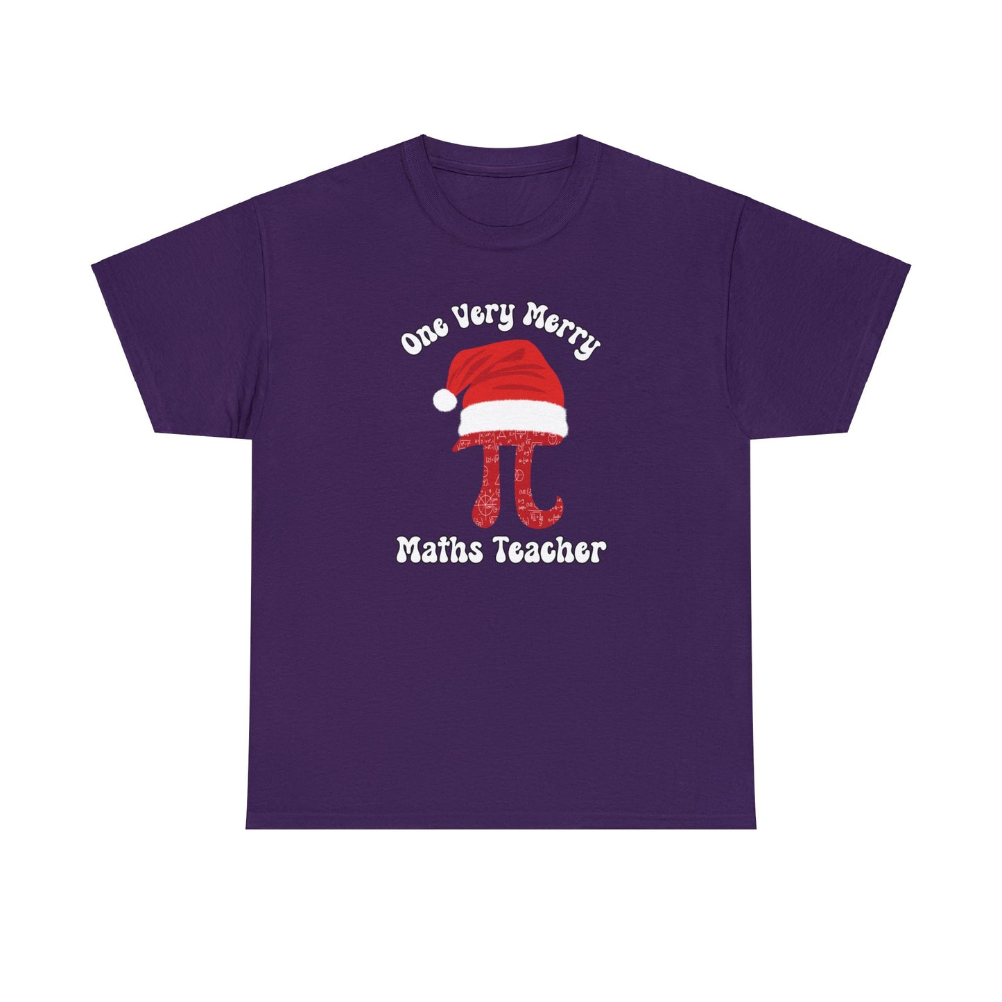 Maths Teacher Christmas Gift - Luxury T-shirt